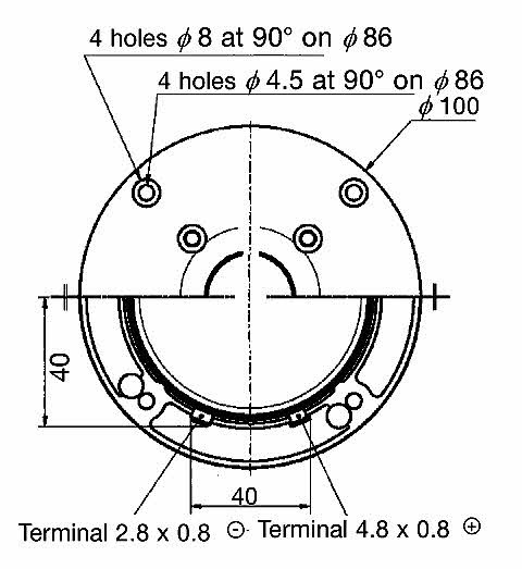 Audax TW025A26 Mounting
